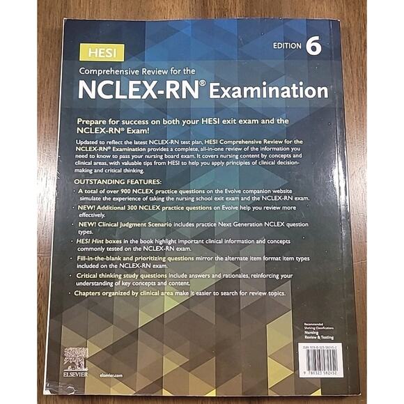 HESI Comprehensive Review for the NCLEX-RN Exam 6th Ed | EUC - Picture 5 of 5